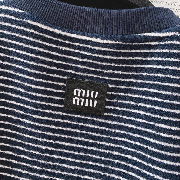 Miu Miu Retro Striped Knit Sweater - Picture 3 of 7